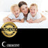 2 Pack 100% 28" 52" 8" Crescent Micro Fiber Super Soft and Comfy Fitted Crib Sheets for Standard Crib and Toddler