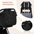 Backpack Backpack Backpack CEI-CEI Diaper Bag for Mom and Dad, Puffer Baby Bag with Insulated Pocket, Water-Resistant