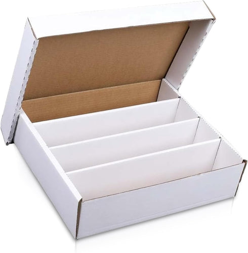 Premium 3200 Count Storage Box, 4 Row Monster for Trading Cards, 200 Pound Test Strength, Made in the USA