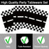96 Pcs Race Car Party Plates and Napkins Sets, Racing Car Race Track Party Supplies Disposable Tableware for Boys/Kids