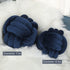 PUXU Blue,11in/28cm) Knot Pillow Ball Round Cushion Pillows, Children Room Decoration Plush Toys Calming Stress Relief
