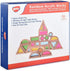 BOHS Rainbow Sensory Blocks (24 pcs) - Wooden Toddler Toys for Light Table/Sunny Window Play