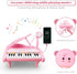 24 1 2 3 4 5 (24 Love&Mini Piano Keyboard Toys for Girls - Keys Toddler Piano Music Toy Instruments with MicrophonePink