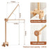 Adjustable360 let's make Baby Crib Mobile Arm - Wooden Mobile Arm with Height Rotatable Upgraded Arched Base Nursery