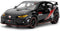 1/32 Honda Civic Type-R Diecast Toy Car, Metal Pull Back Model with Light and Sound for Kids and Adults Gift, Black