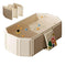 Collapsible Baby Bathtub, Portable & Foldable Bathtub for Newborns to Toddlers, Easy