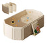 Collapsible Baby Bathtub, Portable & Foldable Bathtub for Newborns to Toddlers, Easy
