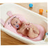 ERINGOGO Foldable Baby Bathtub Pig-Shaped Bath Tub Newborn Bath Seat Infants Support Cushion