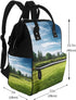 DWVTSLH Backpack Mummy Backpack Golf Course Lawn Diaper Bag Multifunction Nappy Bags Waterproof Large Capacity Travel