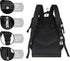 Hsnar Backpack Cute Tulip Flower Waterproof Diaper Bag Large Capacity Baby Bag with Stroller Straps, Multi-Pocket
