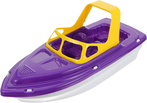 TOYANDONA Fishing Plastic Bathtub Toy, Funny Pool Playthings for Toddler Speedboat Beach Baby