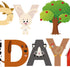 Finypa Farm Happy Birthday Party Banner - Baby Shower and Birthday Decoration for Farm Animal Theme 1st-4th Bdays