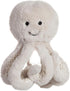 Apricot Lamb Ocean Animals Plush Toys - Beige Octopus Sea Stuffed Animal, Soft Cuddly, Perfect for Boys & Girls 12