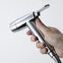 KCHTOWFZ 2 HandheldSprayer ABS Cloth Diaper Sprayer Function Round ShapeSprayer for Toilet and Shower Sprayer for Pet