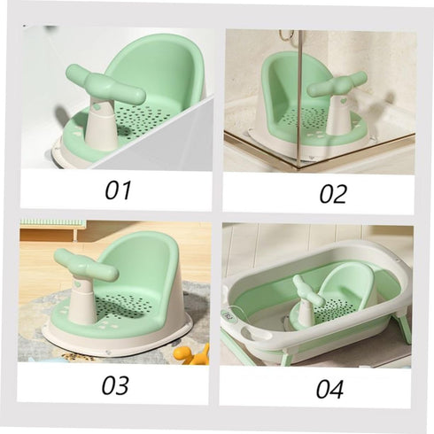 BESPORTBLE Bath Seat for Tub Ergonomic Bathtub Chair with Non Slip Design for Boys Easy to Clean Safe Stable Shower