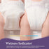 DRYPER 6 (35+ lbs), 3D 30 Baby Diaper, Disposable Diaper Newborn Nappies Size Leak Guards & Wetness Indicator