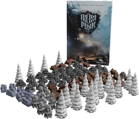 Frostpunk The Board Game Resources Expansion - 98 Plastic Miniatures for Enhanced Gameplay