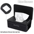 NOVWANG Wipes Dispenser, Baby Wipe Holder, Refillable Container for Bathroom Wipes, Black