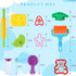 144 Set 3-8 PCS Dough Tools for Kids Ages Includes Letter & Number Cutters, Animal Cutters, Dinosaur Molds, Extruder