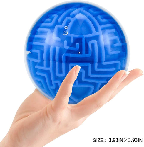 Hymaz Magic 3D Puzzle Ball Toys for Boys Girls Ages 6+, Brain Teaser Puzzles Maze Ball Interactive Board Game