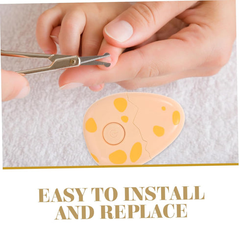 Trimmer Mikinona Electric Nail for Safe and Portable Nail Grinding and Easy Use for Parents