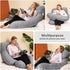 Chilling Home Memory Foam Pregnancy Pillow, J Shape Pregnancy Pillows for Sleeping, Body Pillow for Adults, Maternity