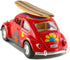 1967 5 Inch 1:32 (SetOf4 KiNSMART - Volkswagen Classic Beetle Scale Die Cast Metal Model Toy -Surfboards)