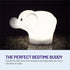 Lumipets Remote Control Silicone Night Light for Kids - Elephant Design with 9 Soft Colors & Sleep Timer