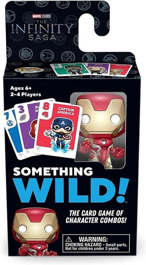 Something Wild! Marvel Infinity War with Iron Man - Funko Card Game for 2-4 Players Ages 6 and Up