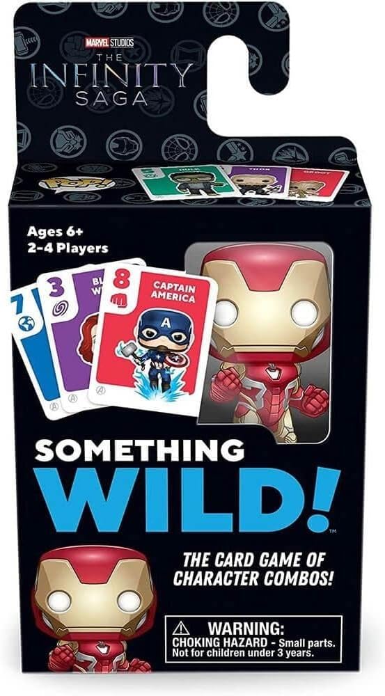 Something Wild! Marvel Infinity War with Iron Man - Funko Card Game for 2-4 Players Ages 6 and Up
