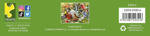 Ceaco - Space Saver - Garden Birds - 300 Piece Jigsaw Puzzle