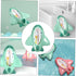 Swimming Bath Thermometer in Cartoon Plane Shape PP Material Water Temperature Monitor for Bathtub Pool and Fish Tank