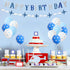 Airplane Birthday Decorations, Airplane Balloons and Birthday Banner for Boys Party Supplies