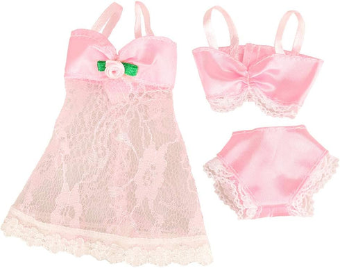 11.5 Inch (4 Sets) BARWA Doll Pajamas Sleep Suit Sleepwear Clothes Compatible for Girl Doll