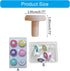DYKKLKQ 6 Count Trimmer Set Electric Nails Pads for Baby Gentle Manicure Accessories Infant Nails Polishing Grinding