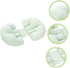 Homoyoyo Heartbeat Doppler Double Wedge Pillow Pregnancy Pillow Pregnant Women Waist Pillow Pregnancy Body Pillow