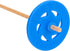 Toy Wheels - Bulk Pack of 100 Small Plastic Wheels for Toy Cars, STEM Projects, Crafts, Mini Vehicles