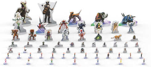 Power Rangers RPG Accessory: Standee Pack #1 - 191 Color Standees, 28 Plastic Bases