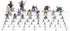 Power Rangers RPG Accessory: Standee Pack #1 - 191 Color Standees, 28 Plastic Bases