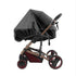 ITODA Universal Mesh Baby Stroller Sun Shades, Breathable Travel Outdoor Protective Cover for Seats, Bassinets, and