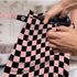 VBCVBGFH 4 Pack Multicolor Checkered Wet Bag Waterproof Washable Reusable Wet Dry Bag for Swimsuit Clothes Cloth Diaper