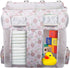 Generic Bedside Storage Organizer - Bedside Pockets Organizer For Cribs, Multi-Compartment Diapers Bag Large Capacity