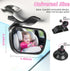 Baby Car Mirror, Shatterproof Automotive Interior Rearview Baby Observation Mirror, Adjustable Child Safety Seat Rear View Mirror, Universal Accessories for Most Cars