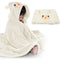 ROMASA Baby Bath Towel Ultra Soft Hooded Towel Highly Absorbent Bathrobe Blanket