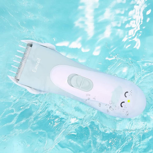 Trimmer, Baby Hair Clippers, Ceramic Blade Electric Kids Hair Ultra-Quiet Cordless Rechargeable Waterproof Haircut Kit