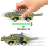 DINOBROS Dinosaur Toy Pull Back Cars, 6 Pack, Dino Toys for 3 Year Old Boys and Girls