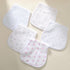 sleepyturtle 5 Pack Baby Burp Cloths, Unisex Newborn Burping Cloths, Soft and Absorbent Muslin Cotton, Large Size