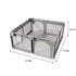 Nawahev 47 47 Inch, Baby Playpen x Large Playpen for Babies and Toddlers, Indoor & Outdoor Baby Fence Play Yard
