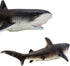 Swimming Gemini&Genius Sea Animal Tiger Whale Action Figure Soft Rubber Pool Bathtub Toys, Realistic Ocean Animals