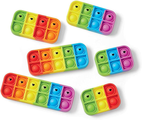 hand2mind Elkonin Box Sensory Bubble Poppers, Phonemic Awareness, Phonics Manipulatives, Science of